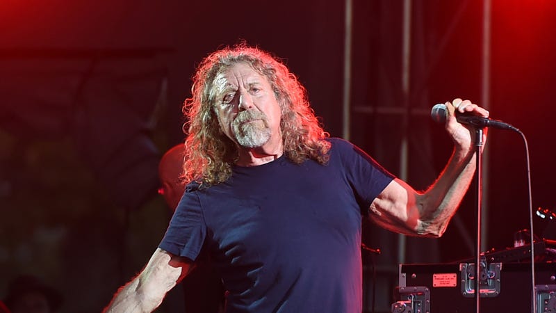 Robert Plant on stage