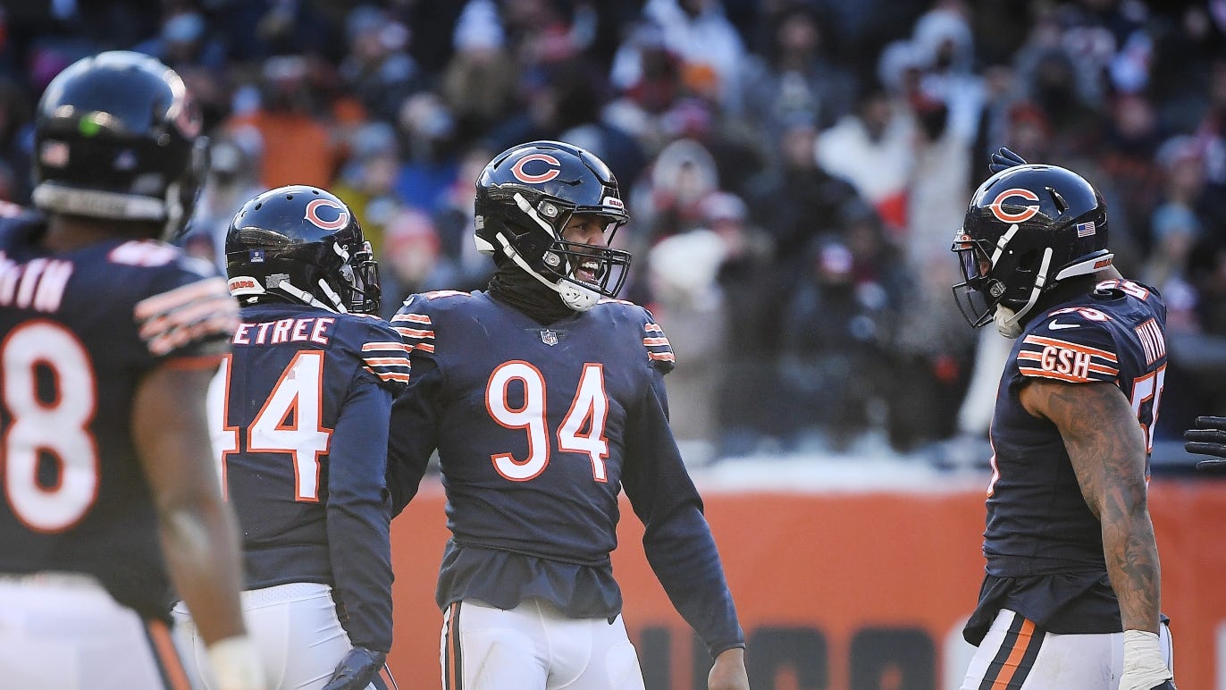 Bears' Robert Quinn 'at a loss for words' after breaking Richard Dent's franchise single-season sack record