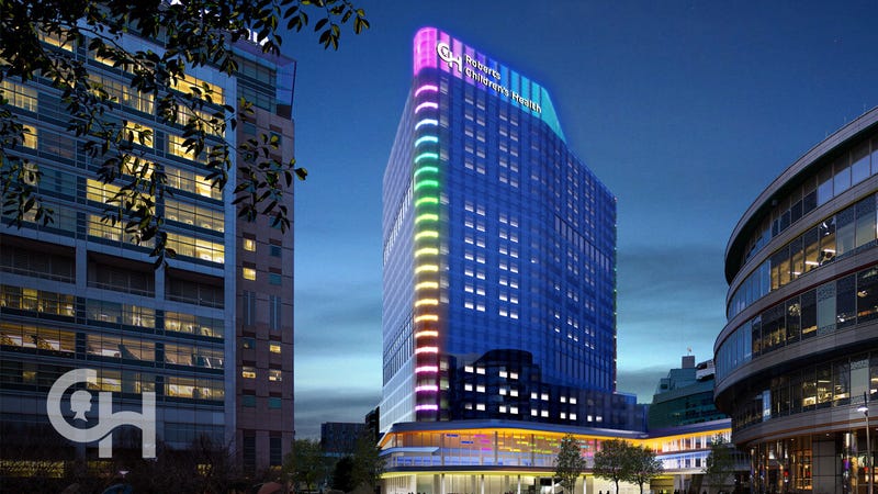 A rendering of Roberts Children’s Health
