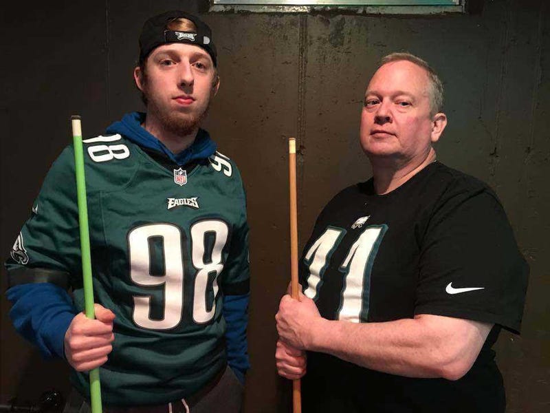 Rodney Boylan with his son Ryan.