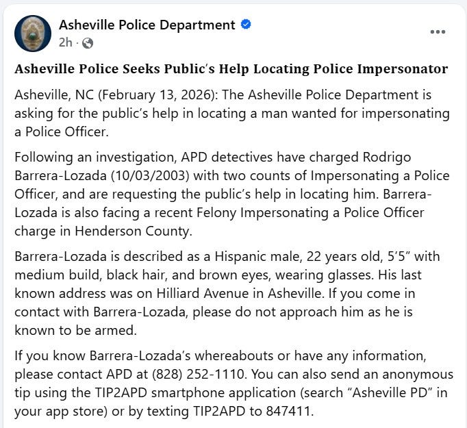APD Facebook Page