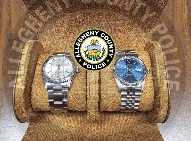 Rolex watches found at Pittsburgh International Airport