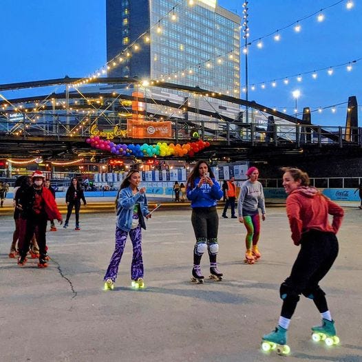 Roller Rink at Canalside
