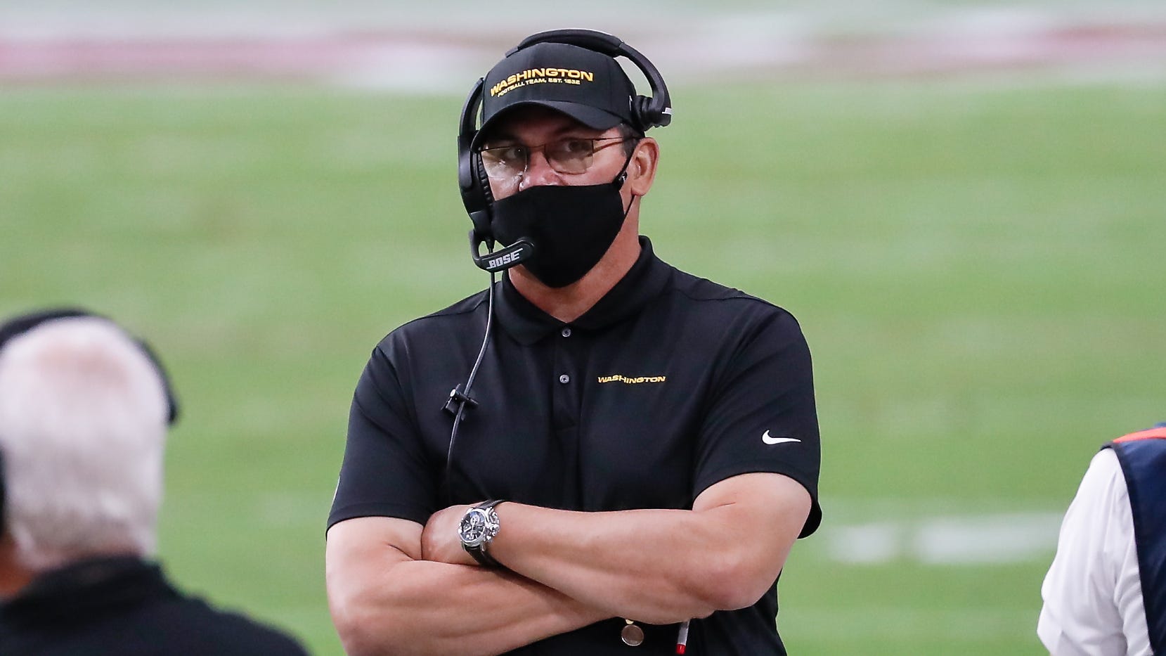 Ron Rivera misses practice due to cancer treatment