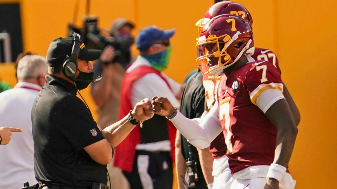 Lombardi: Ron Rivera will 'lose the team' if he keeps starting Dwayne Haskins