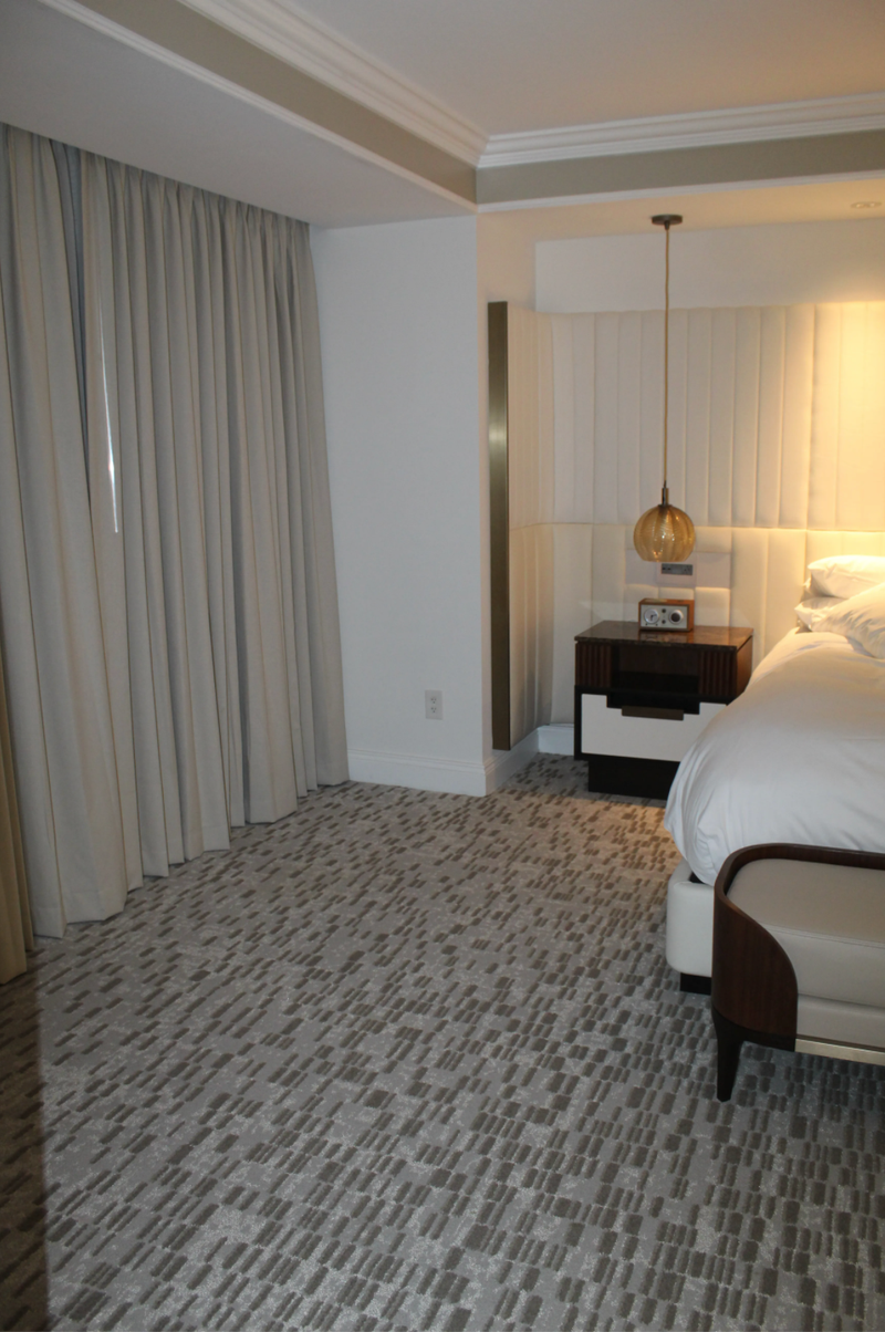 Bob Saget's room at the Ritz-Carlton in Florida. 
