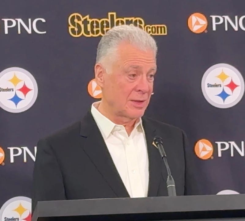 Art Rooney at news conference