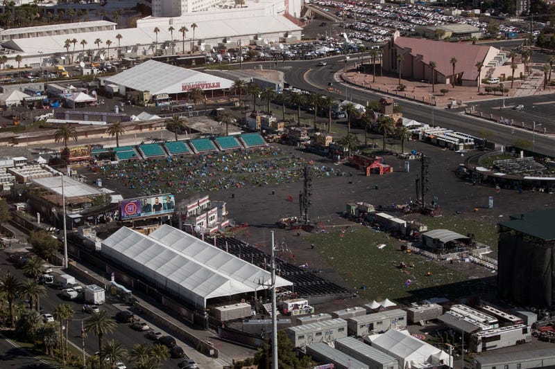 An aerial view shows Caesars Palace, which has been closed since March 17 in response to the coronavirus (COVID-19) pandemic on May 21, 2020 in Las Vegas,