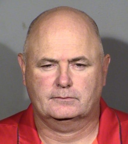 Booking photo of CCSD employee Roy Goodell