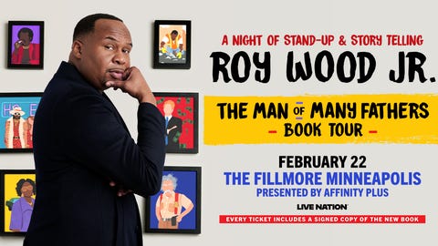 Roy Wood Jr.: The Man of Many Fathers Book Tour