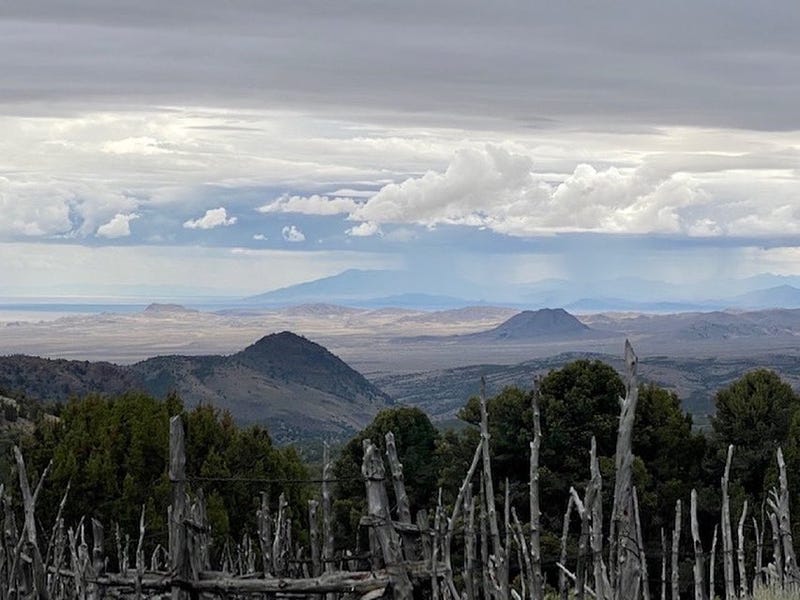 A rural Nevada landscape