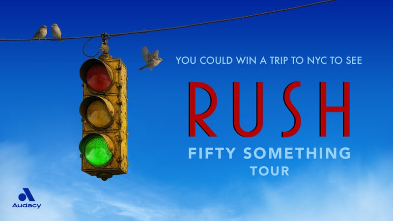You could win a trip to NYC to see RUSH