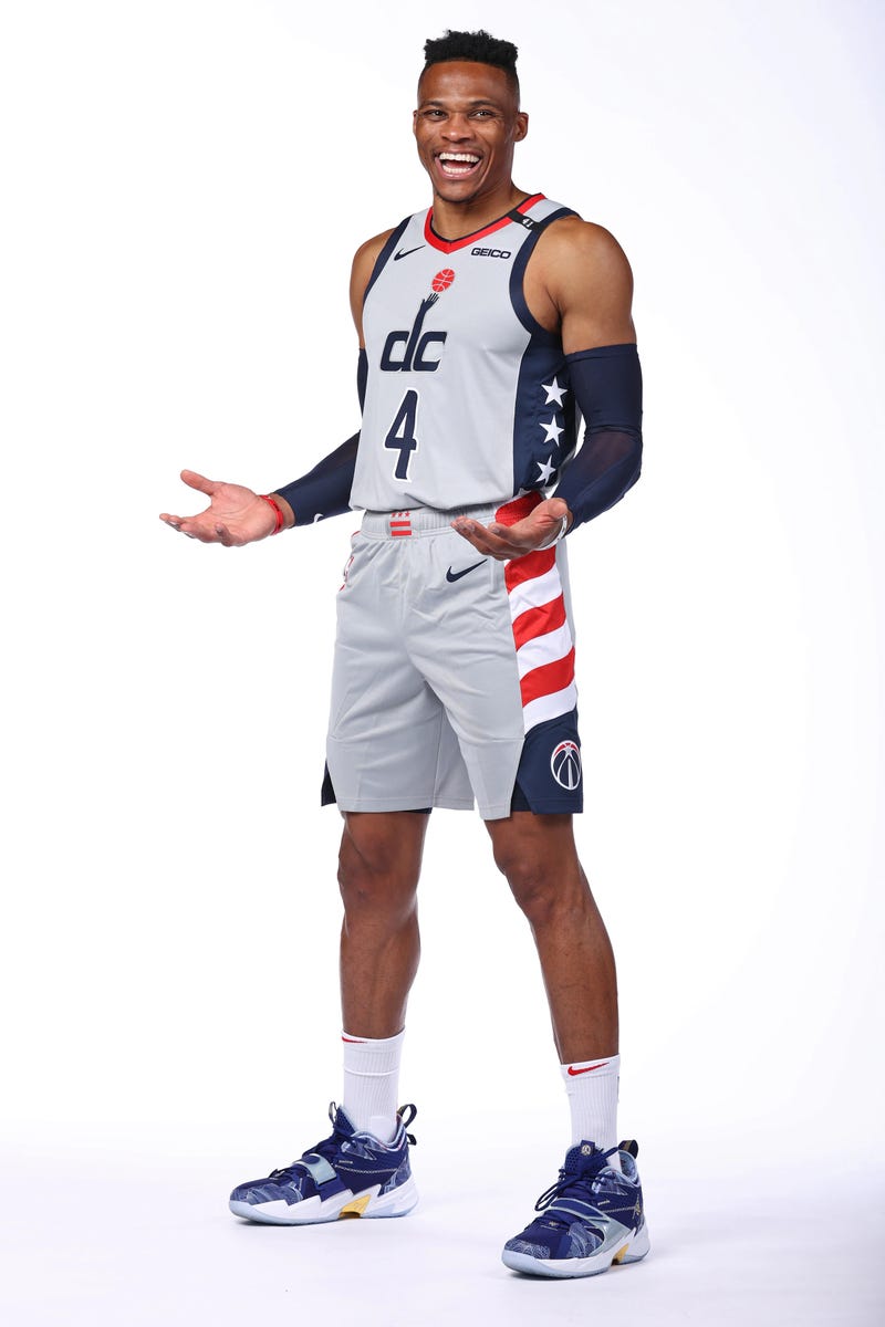 Russell Westbrook Jersey Number