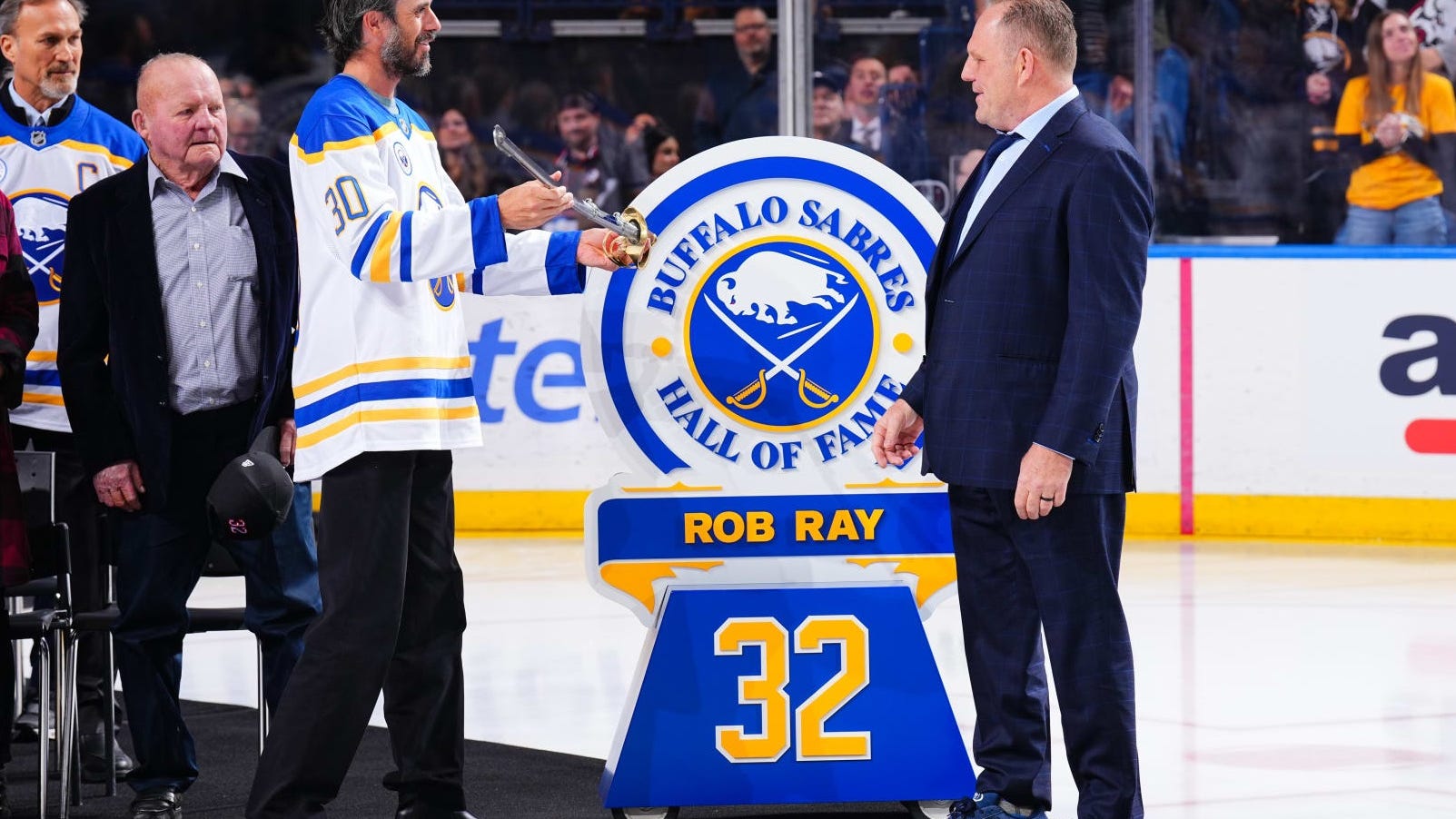LISTEN: Rob Ray becomes 44th member of Sabres Hall of Fame
