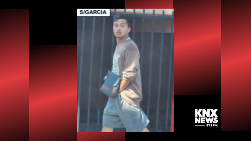 Sergio Andrew Garcia, 21, allegedly assaulted the woman on Saturday at about 6 a.m. in the 1000 block of Fraser Avenue, according to the Los Angeles County Sheriff's Department.