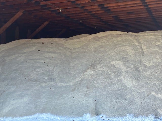 Mounds of Salt At The Ready for Winter