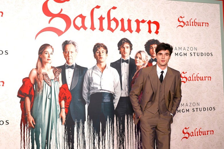 "Saltburn" promo shot