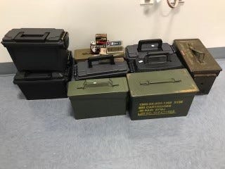 Recovered from Saxton's Long Island home by the NYPD.