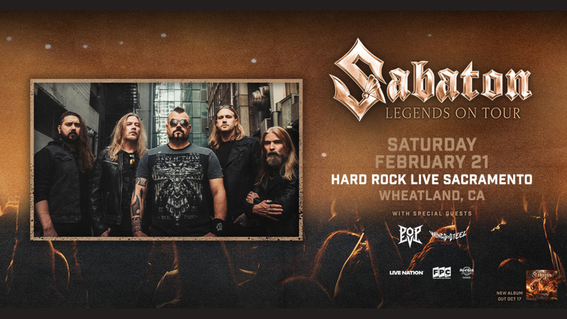 Sabaton - Legends on Tour