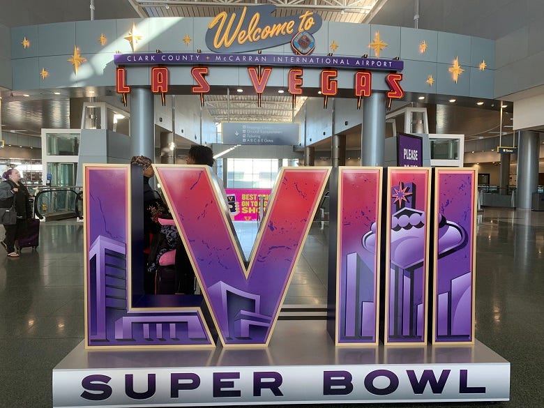 Super Bowl LVIII logo