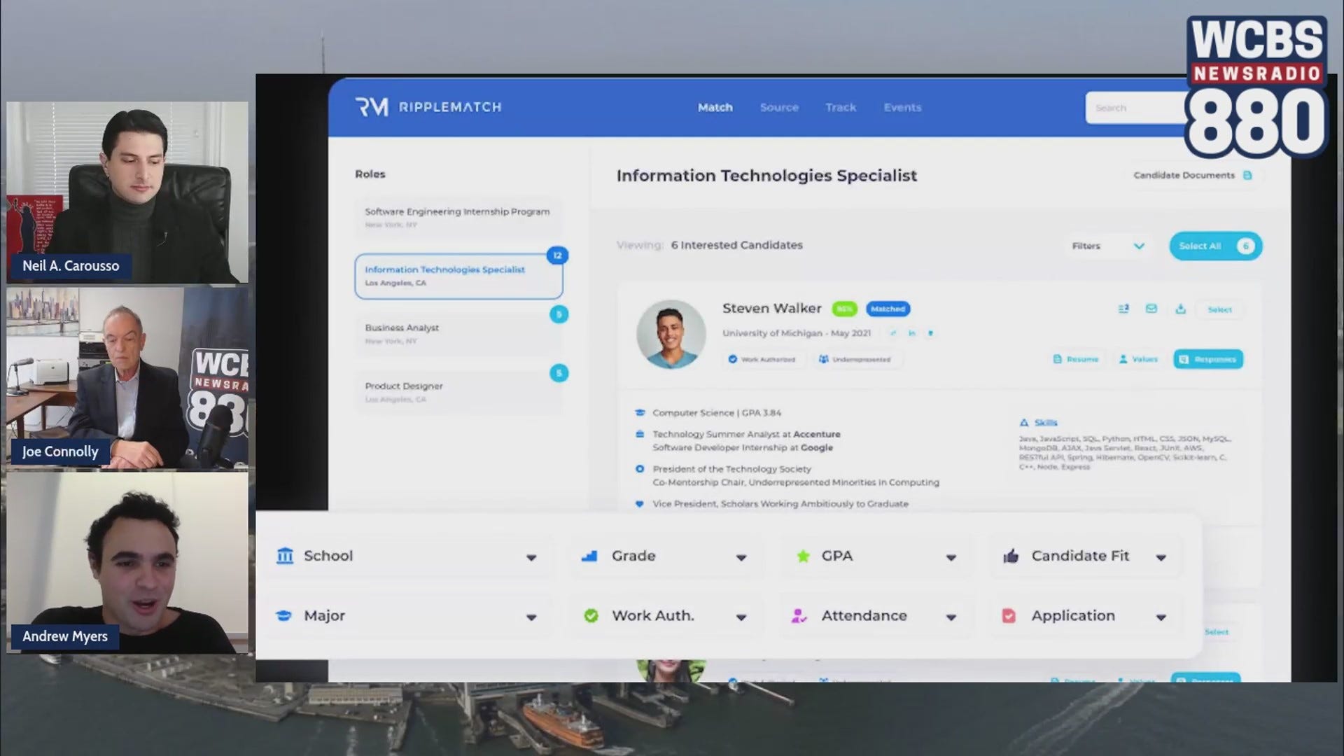 RippleMatch platform improves early career hiring process