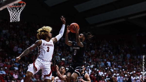 SC falls at Alabama