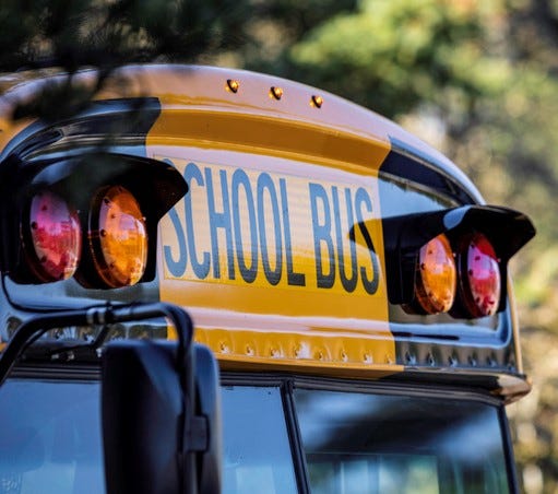 school bus hit