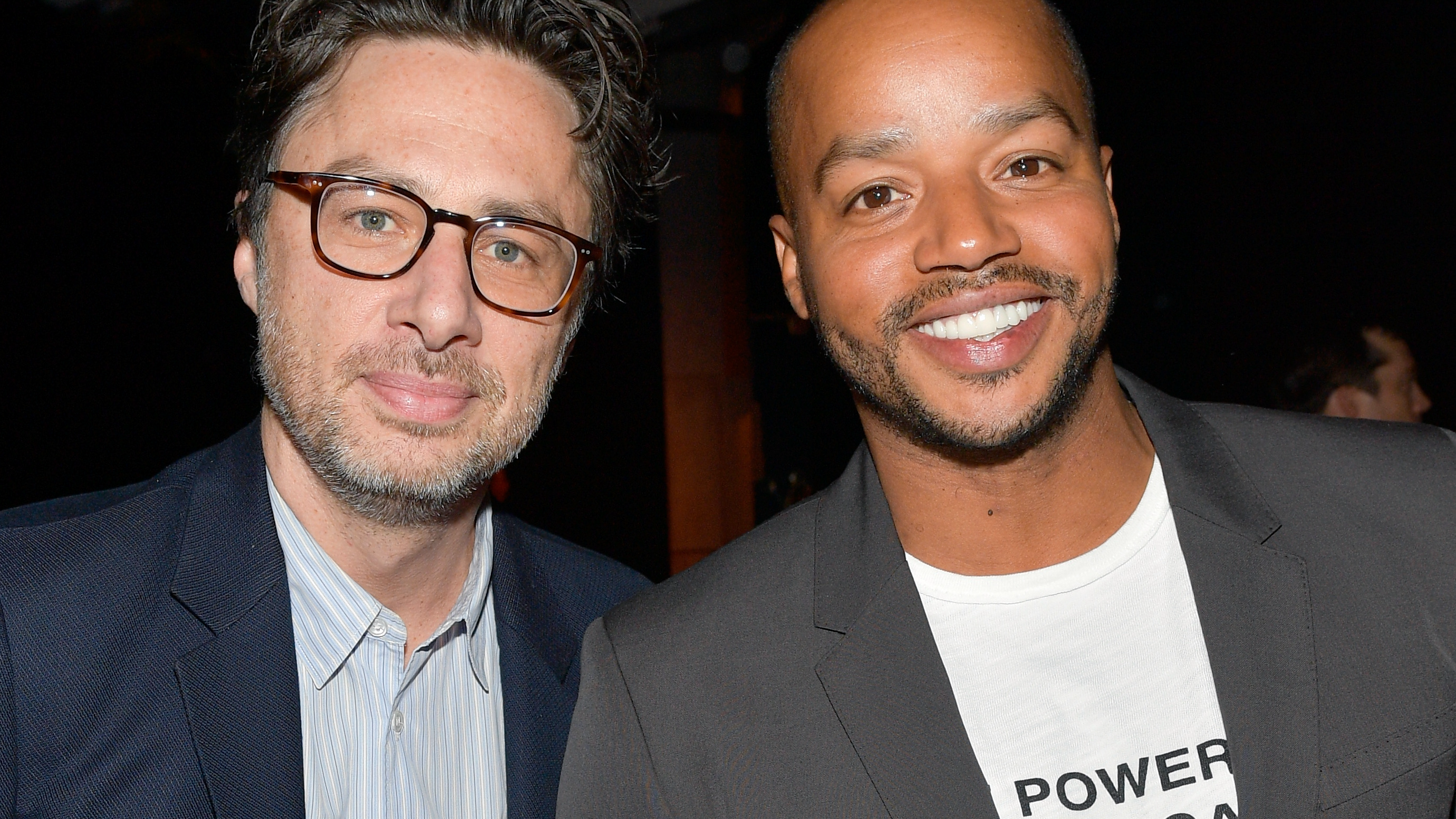 'Scrubs' stars Zach Braff and Donald Faison reunite for a musical Super Bowl commercial