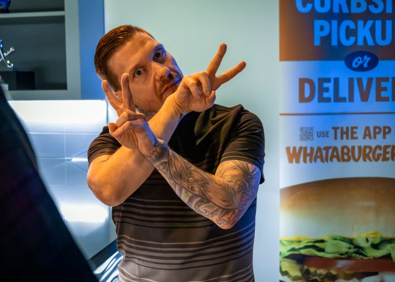 Shinedown performs at the ALT 103/7 Showroom