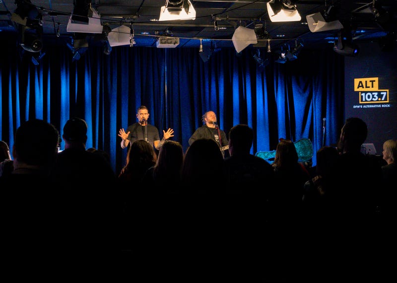 Shinedown performs at the ALT 103/7 Showroom