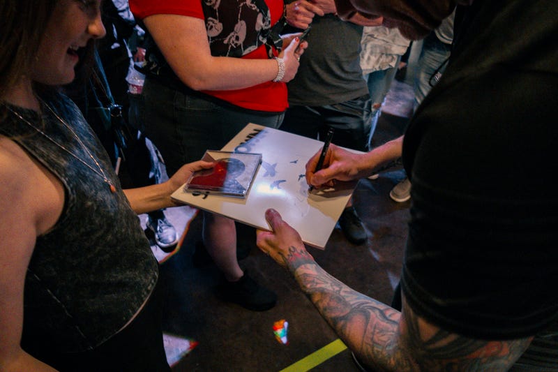 Shinedown performs at the ALT 103/7 Showroom