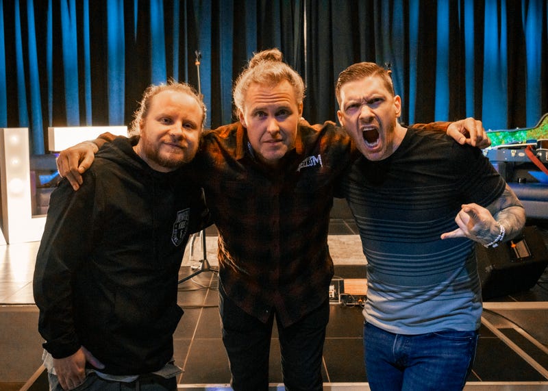 Shinedown performs at the ALT 103/7 Showroom