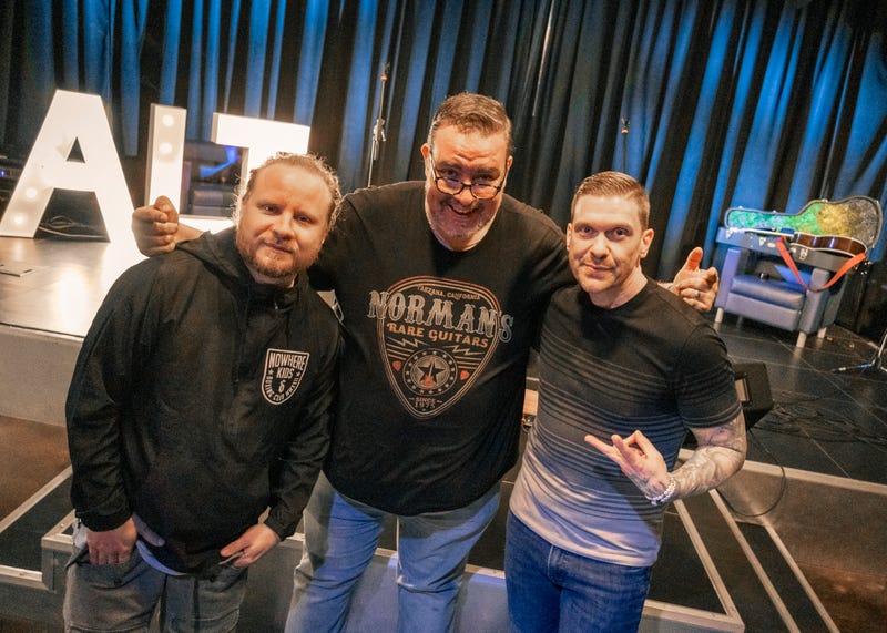 Shinedown performs at the ALT 103/7 Showroom