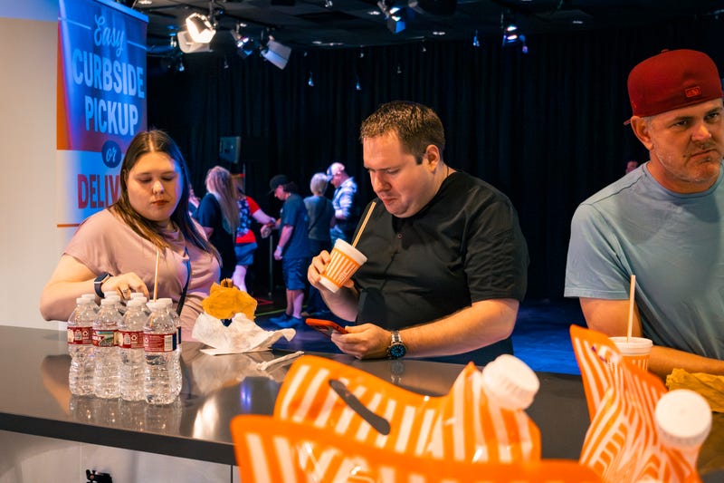 Shinedown performs at the ALT 103/7 Showroom