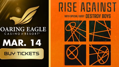 Rise Against at Soaring Eagle Casino & Resort