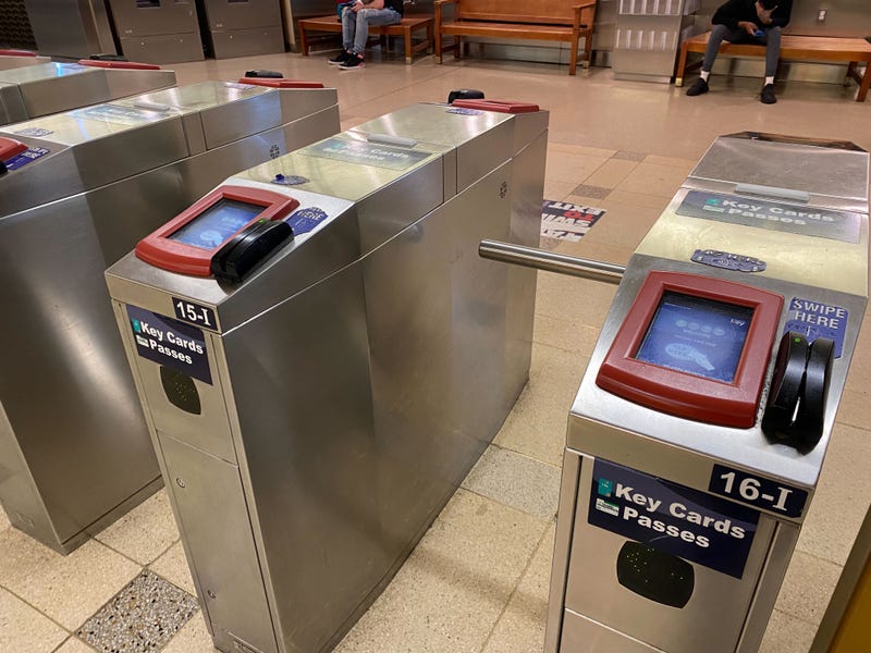 SEPTA fare turnstile