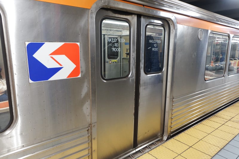 A SEPTA subway.