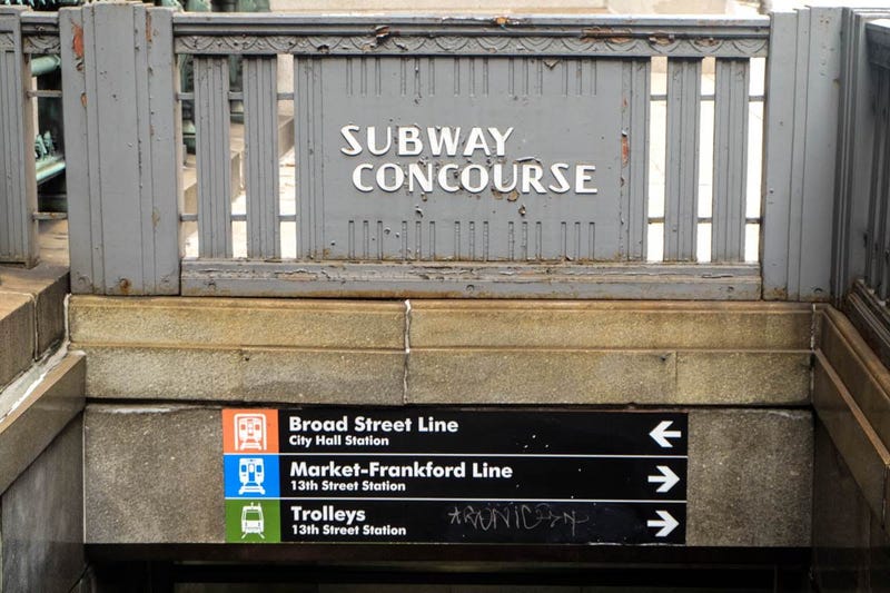 SEPTA subway concourse