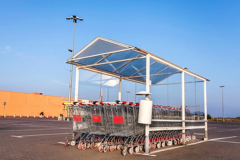 shopping carts