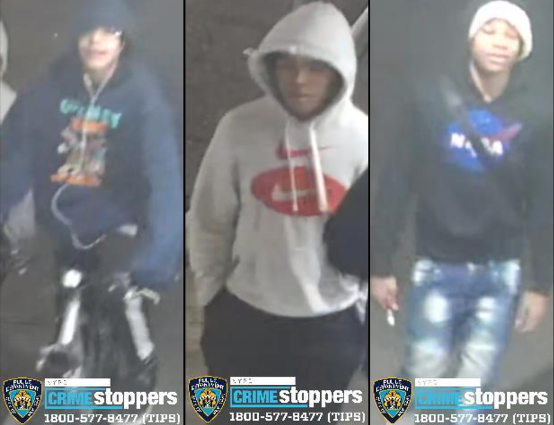 Police are searching for three suspects in the attempted robbery in Port Richmond on Jan. 7, 2023
