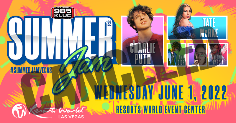 98.5 KLUC Presents Summer Jam 2022