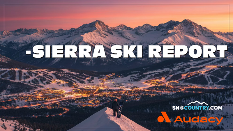 Sierra Ski Report