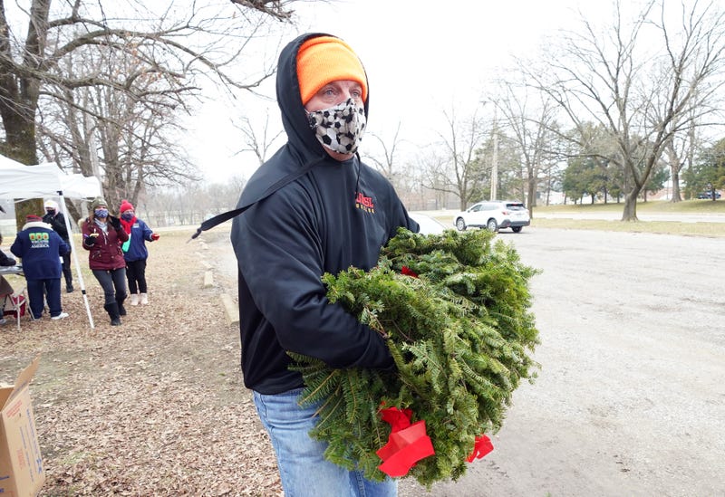 National Wreaths Across America Day at Jefferson Barracks National Cemetery