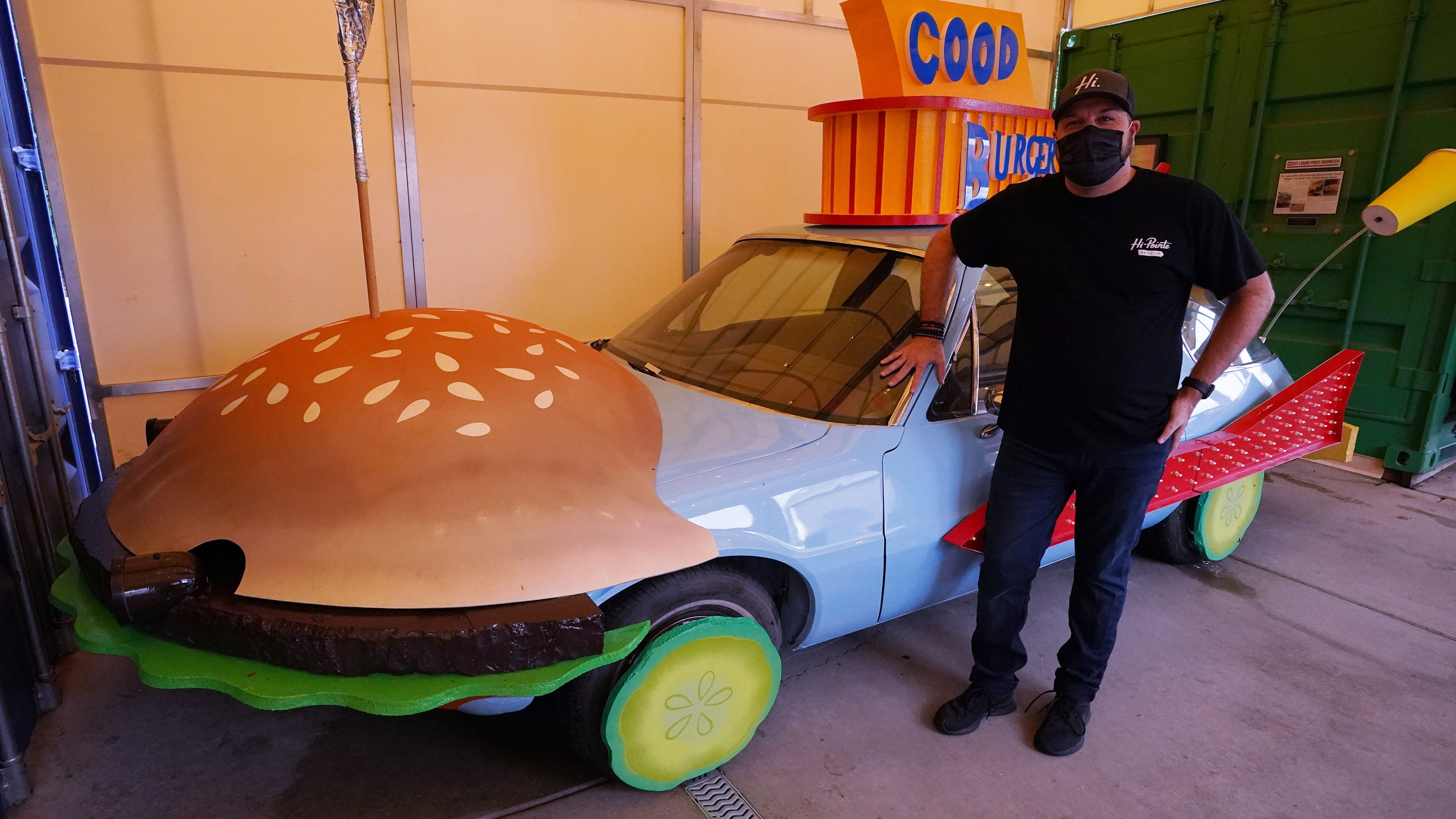 WATCH: 'Good Burger' car from original movie restored, on display at St. Louis restaurant