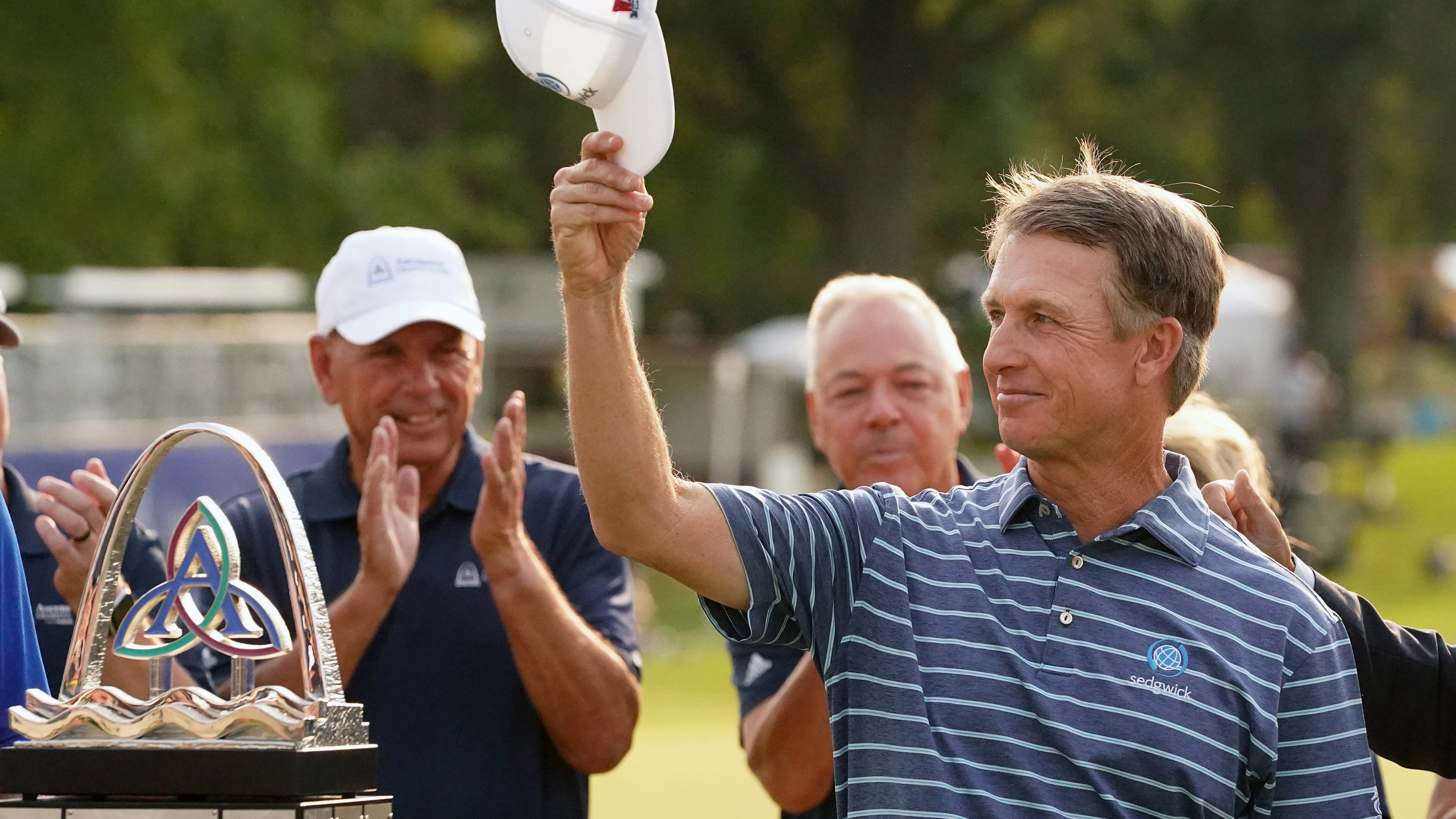 PHOTOS: David Toms beats Dicky Pride at inaugural St. Louis PGA Tour Champions’ event