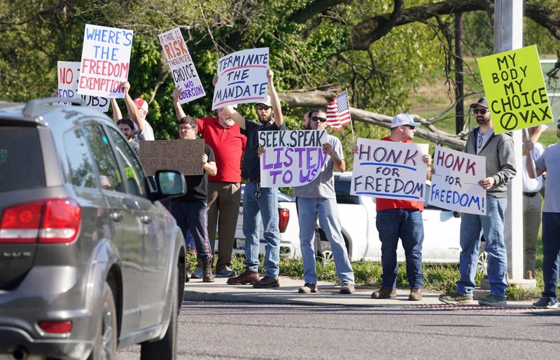 Boeing workers protest
