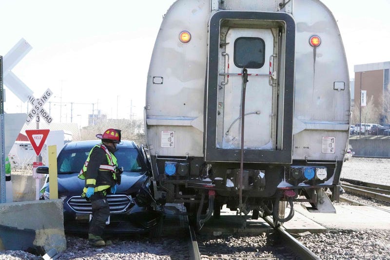 Train crash in St. Louis