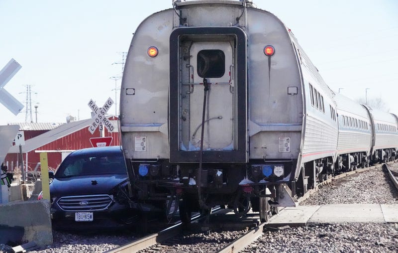 Train crash in St. Louis