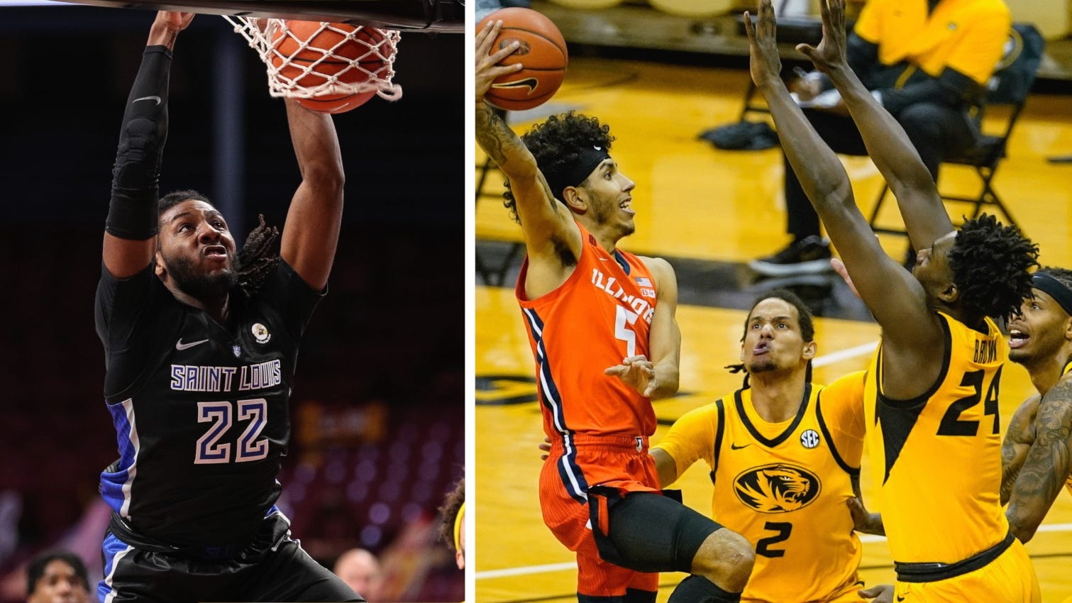Illinois, Mizzou, SLU all ranked in AP poll for first time in 26 years