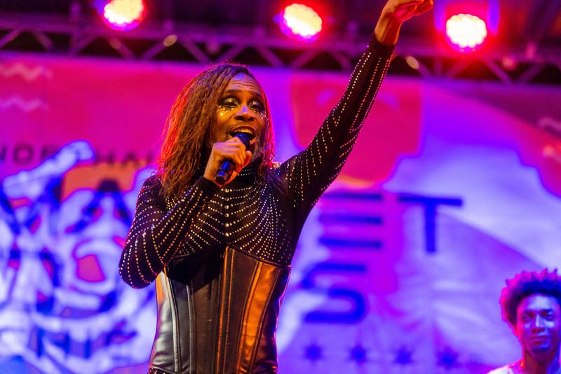 Actor and singer Billy Porter performs at Market Days 2024. This year's headliners include Keke Palmer, David Archuleta and Sasha Colby. 